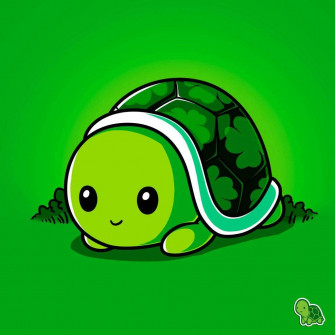 Cute Turtle Background Wallpaper
