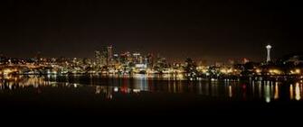 Seattle At Night By Limitlis