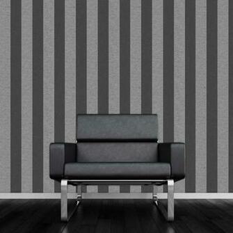 Shop By Brand Fine Decor Torino Black And Grey Stripe Wallpaper