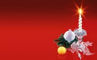 Christmas Candles HD Wallpaper