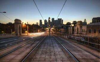 Downtown La HD Wallpaper Background