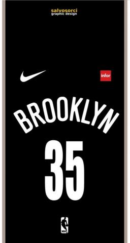 Kevin Durant Brooklyn Nets Nba Shirt Wallpaper