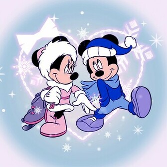 Frank Avelar Winter Wallpaper Created For Disney Mobile