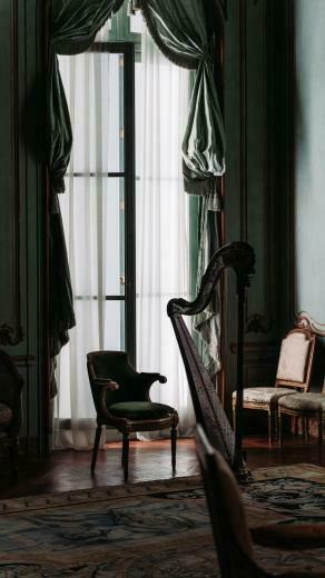 Wallpaper Room Interior Furniture Harp