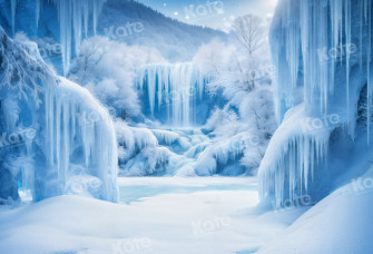Kate Winter Ice World Frost Backdrop For Photography