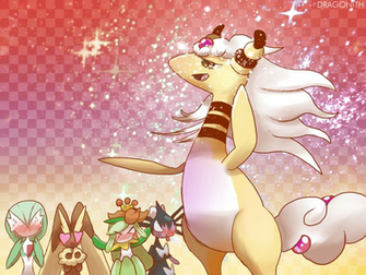 Mega Ampharos By Dragonith