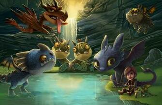Httyd Dragon S Dinner Party By Tsaoshin