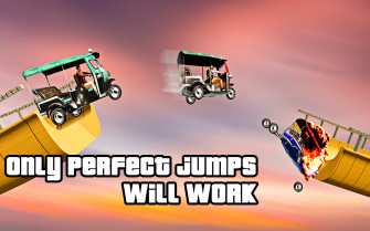 Tuk Vertical Ramp Rickshaw Stunts Racing Games Amazon