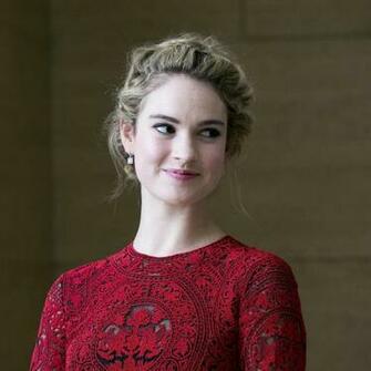 Lily James iPad Air Wallpaper HD Celebrities 4k