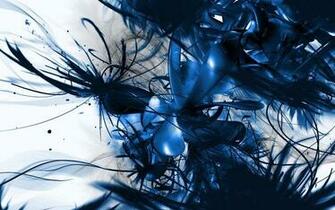 Blue Abstract Wallpaper By Zlowie