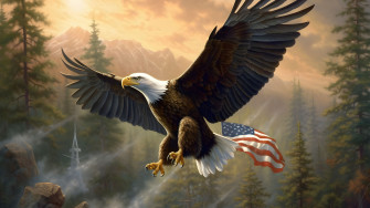 4th Of July Wallpaper 4k Bald Eagle Independence Day