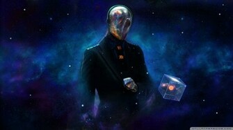 Galaxy Man Wallpaper