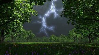 Notebook Summer Storm HD Laptop Background