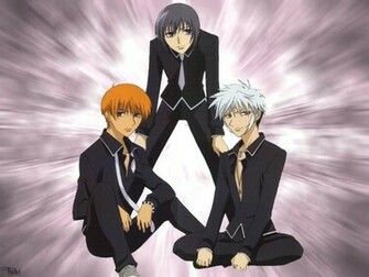 Minitokyo Fruits Basket Wallpaper Trio