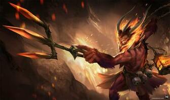 Devil Thresh Skin Lol By Simonboxer