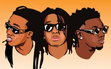 Migos Wallpaper Rapper Art