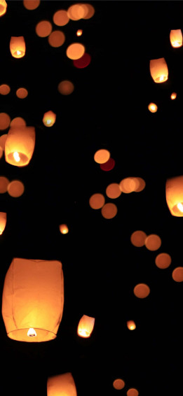 Lantern Background Wallpaper