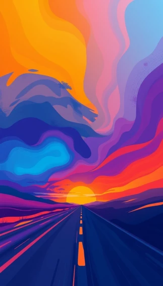Drive Phone Wallpaper