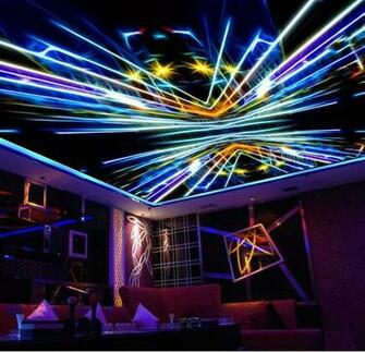 Modern 8d Abstract Three Dimensional Wall Paper Mural 3d Colorful