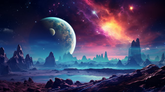 Sci Fi Galaxy HD Wallpaper And Background