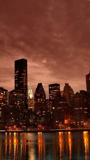 Manhattan Wallpaper For iPhone Plus