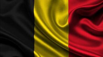 Wallpaper Belgium Satin Flag HD Background