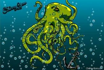 Octopus Background By Jonny Raygun