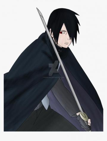 Uchiha Sasuke Boruto The Movie Lineart Colored By Rosolinio