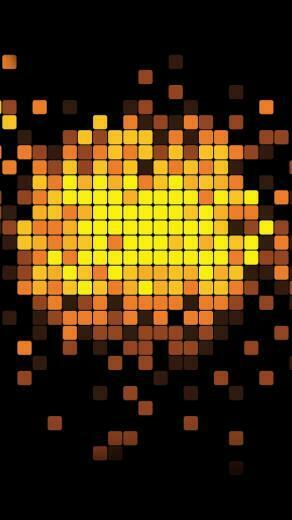 Abstract Rounded Square Design iPhone 6s Plus Wallpaper HD