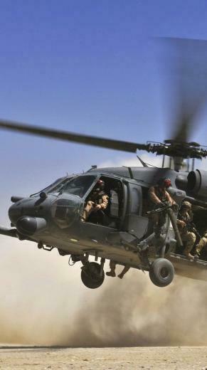 U S Army Combat Rescue Soldiers Black Hawk Helicopter iPhone