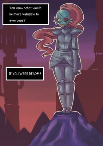 Undyne By Glittermiilk
