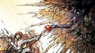 Death Note Adam And Eve Desktop Background 4k