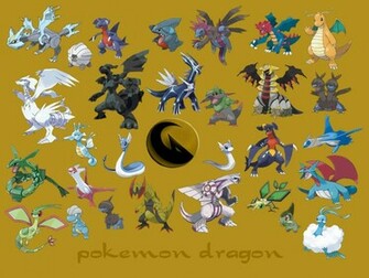 All Pokemon Wallpaper Dragon By