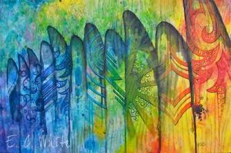 Surfboard Sunset By Emmylou21