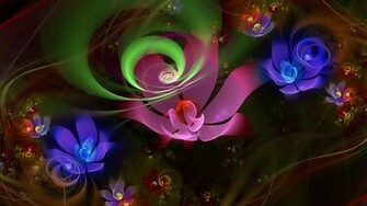 Flowers 3d Wallpaper High Definition Desktop Background