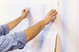 Hold A Piece Of Leftover Wallpaper Against The Hole Match
