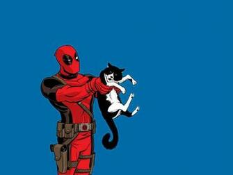 My Wallpaper Comics Deadpool And Cat