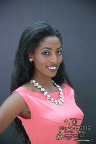 Miss World Contestants Ethiopia Kisanet Teklehaimanot