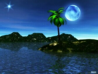 Blue Moon Wallpaper Walltor