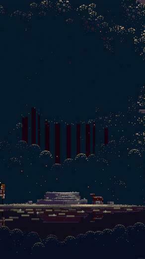 Wallpaper Pixelated Universe Game iPhone6 Plus Jpg