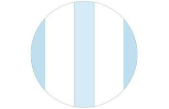 Wallpaper On Demand For Children Baby Blue Striped