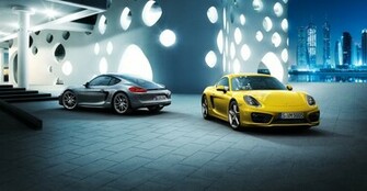Porsche Cayman Wallpaper Wide HD