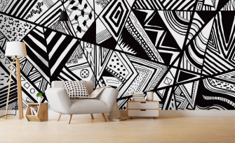 Black And White Graffiti Wallpaper