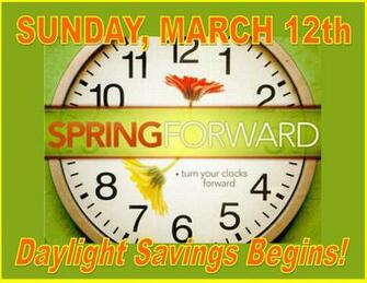 Daylight Savings Begins