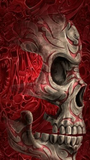 Tags Skull Screensaver Wallpaper360x640 Wallpaper