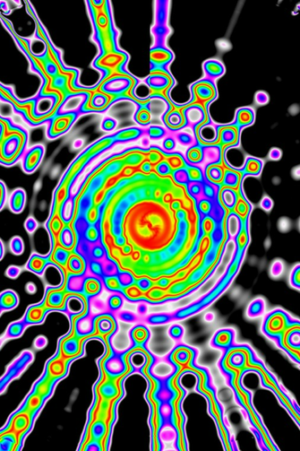 Psychedelic Background For