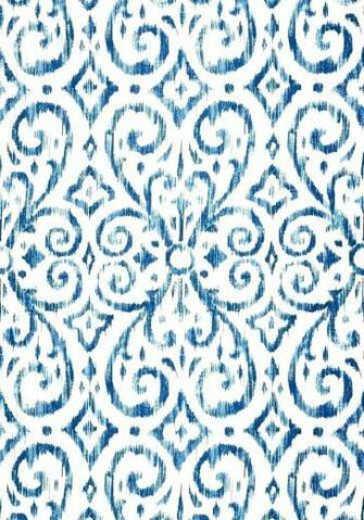 Patterened Wallpaper Blue Patterned Thibaut