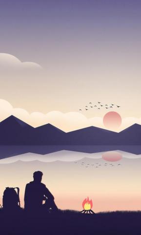 Alone Sad Wallpaper 4k HD Background