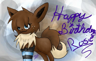 Happy BirtHDay Rosie By Josiethebulbasaur
