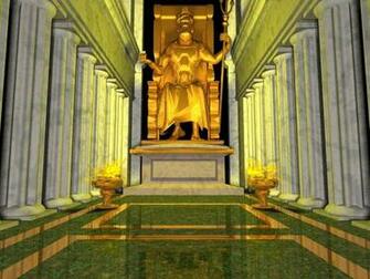 The Statue Of Zeus At Olympia Wallpaper High Quality